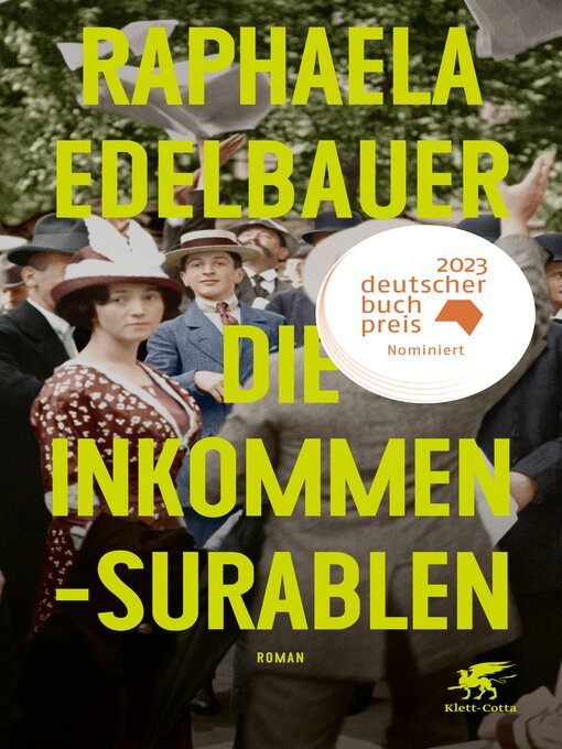 Title details for Die Inkommensurablen by Raphaela Edelbauer - Wait list
